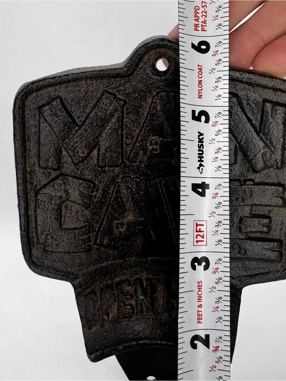 Cast Iron Man Cave Bottle Opener Wall Mount Bar Decor